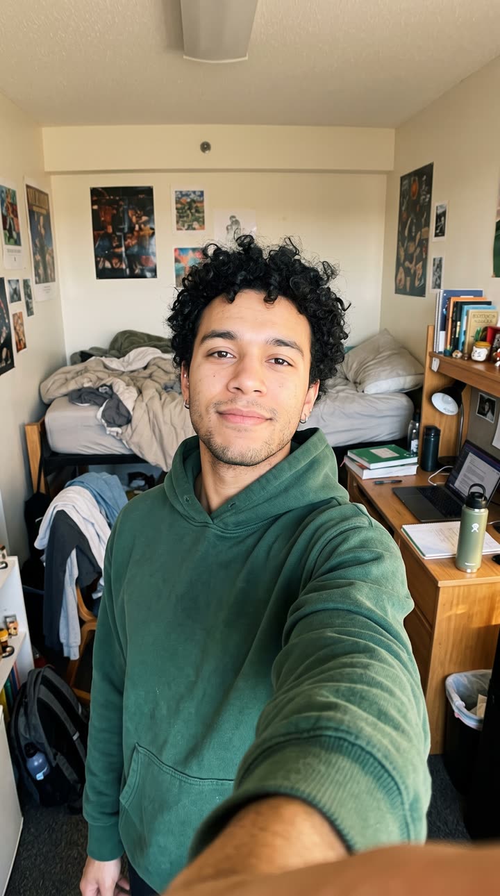 Dorm selfie to abandoned hallway: Your photo